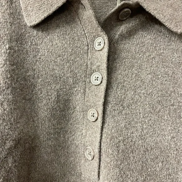 1/4 button down, soft and cozy sweater 3X a new day - Picture 4 of 9